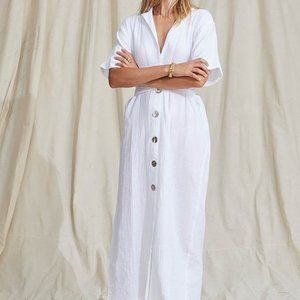 Maurie + Eve Higher Love Dress White